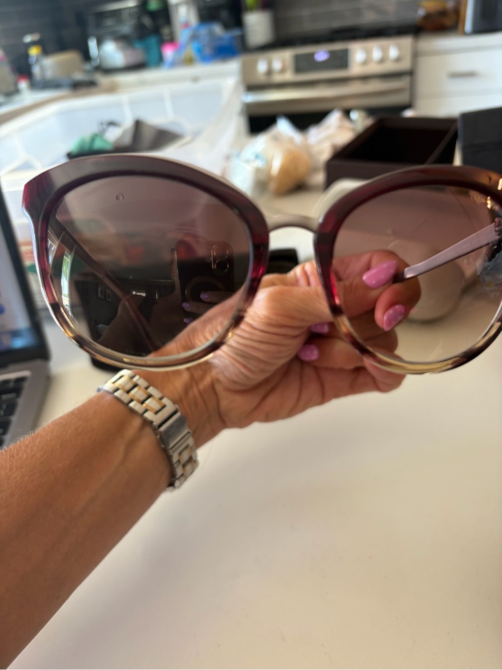 Tom Ford Emma Brown Gradient Sunglasses